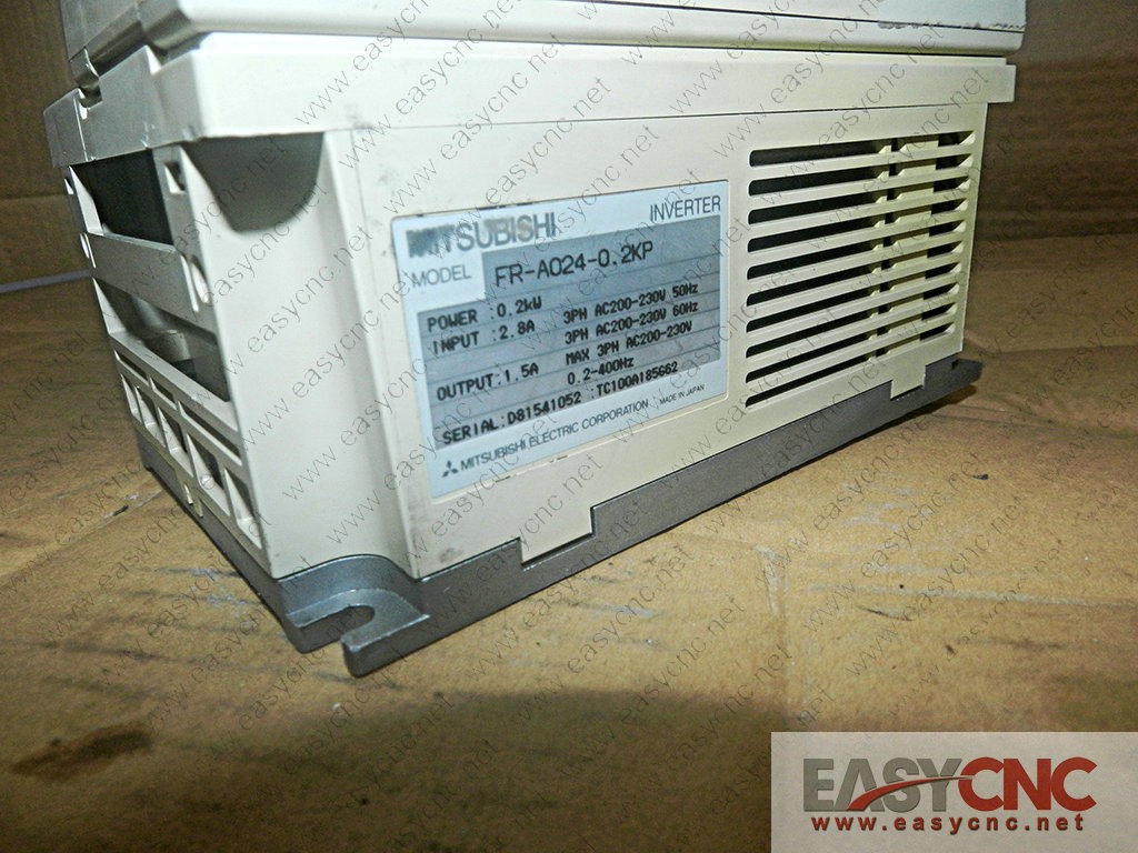 FR-A024-0.2KP MITSUBISHI INVERTER USED