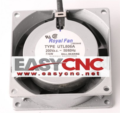 UTL806A Royal fan 220VAC 7/6W 8CM 80*80*25mmnew and original