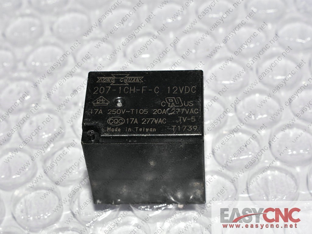 207-1CH-F-C 12VDC Songchuan relay new