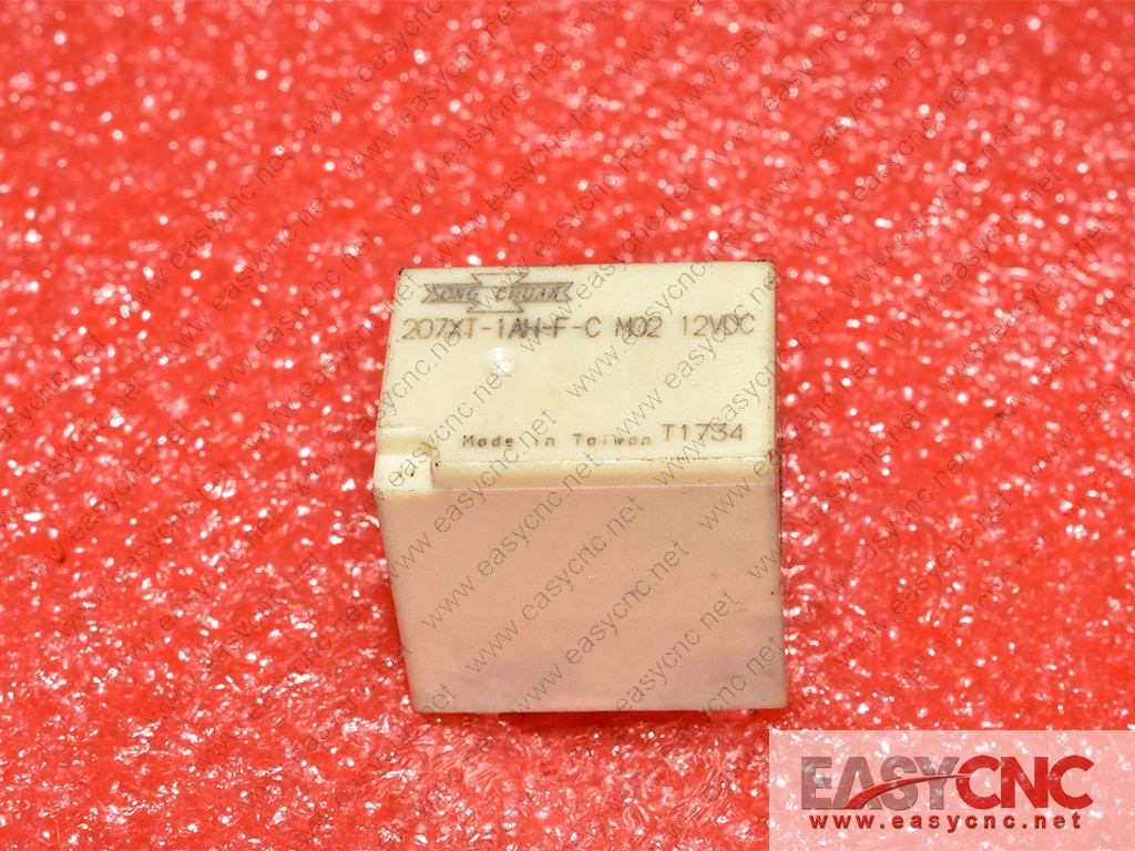 207XT-1AH-F-C M02 12VDC Songchuan relay used