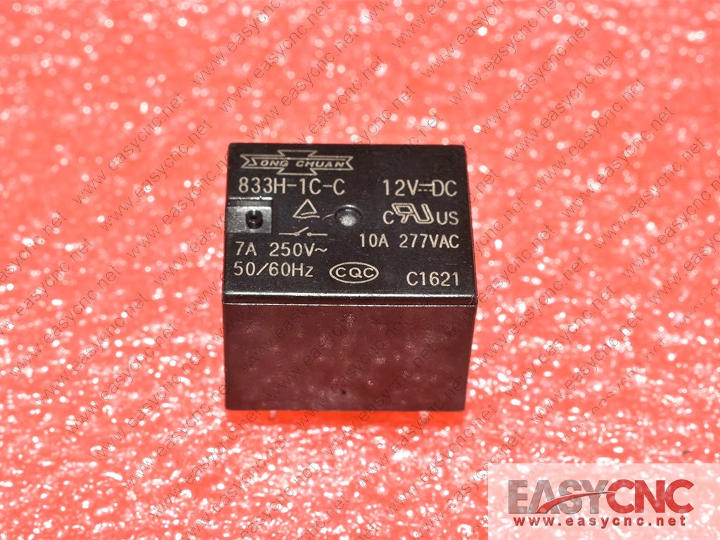 833H-1C-C 12VDC Songchuan relay used