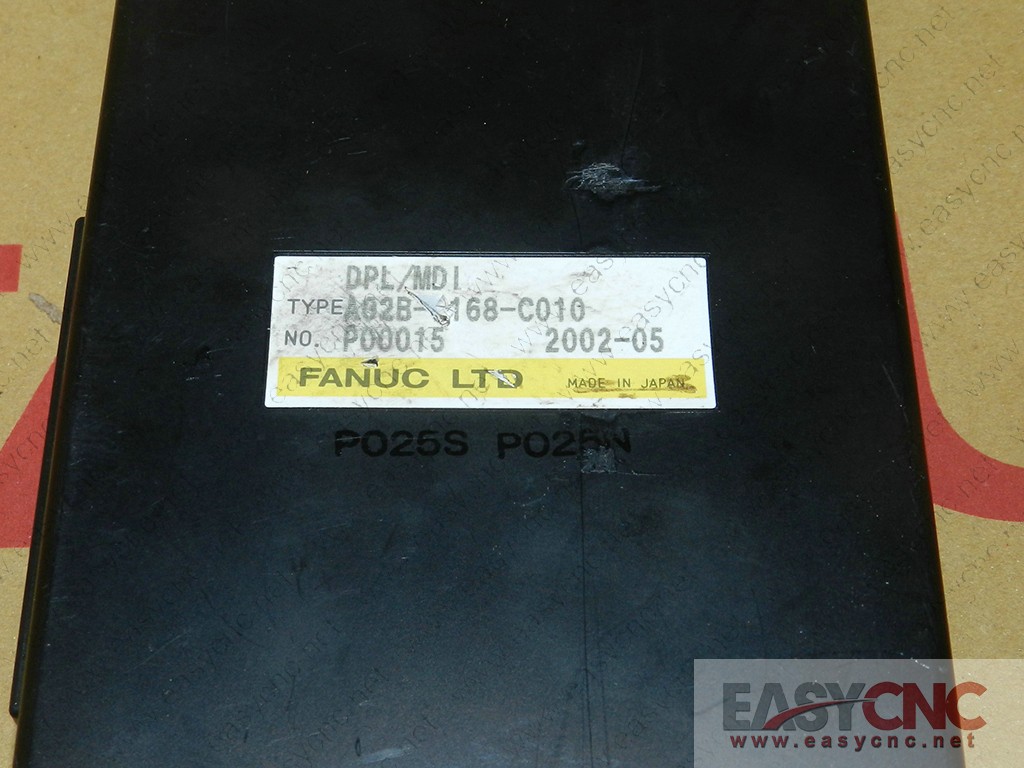 A02B-0168-C010 Fanuc dpl/mdi used