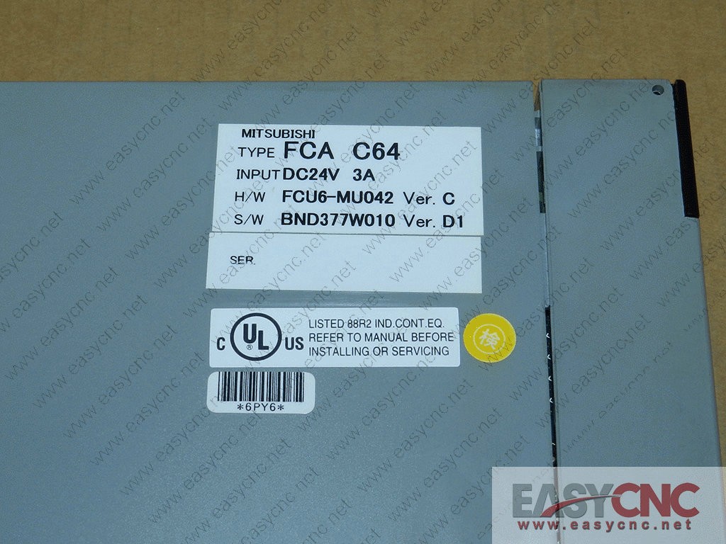 FCA-C64 Mitsubishi numerical control system FCU6-MU042 used