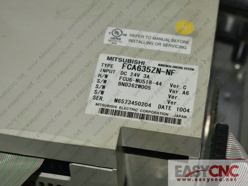 FCA635ZN-NF MITSUBISHI NUMERICAL CONTROL SYSTEM USED