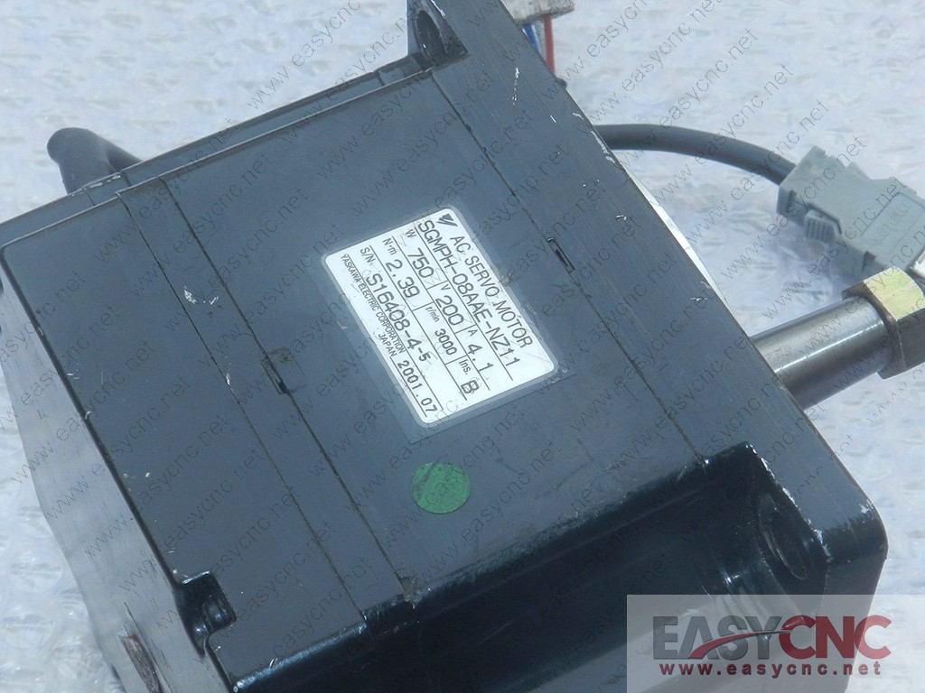 SGMPH-08AE-NZ11 Yaskawa ac servo motor used