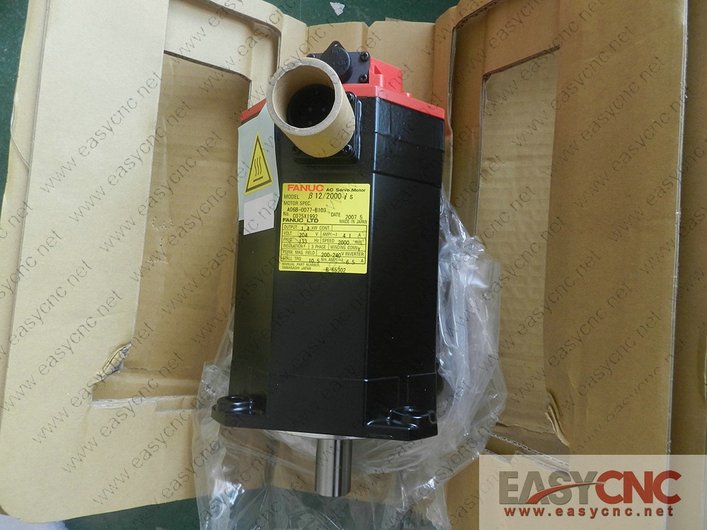 A06B-0077-B103 Fanuc ac servo motor βis 12/2000 new and original