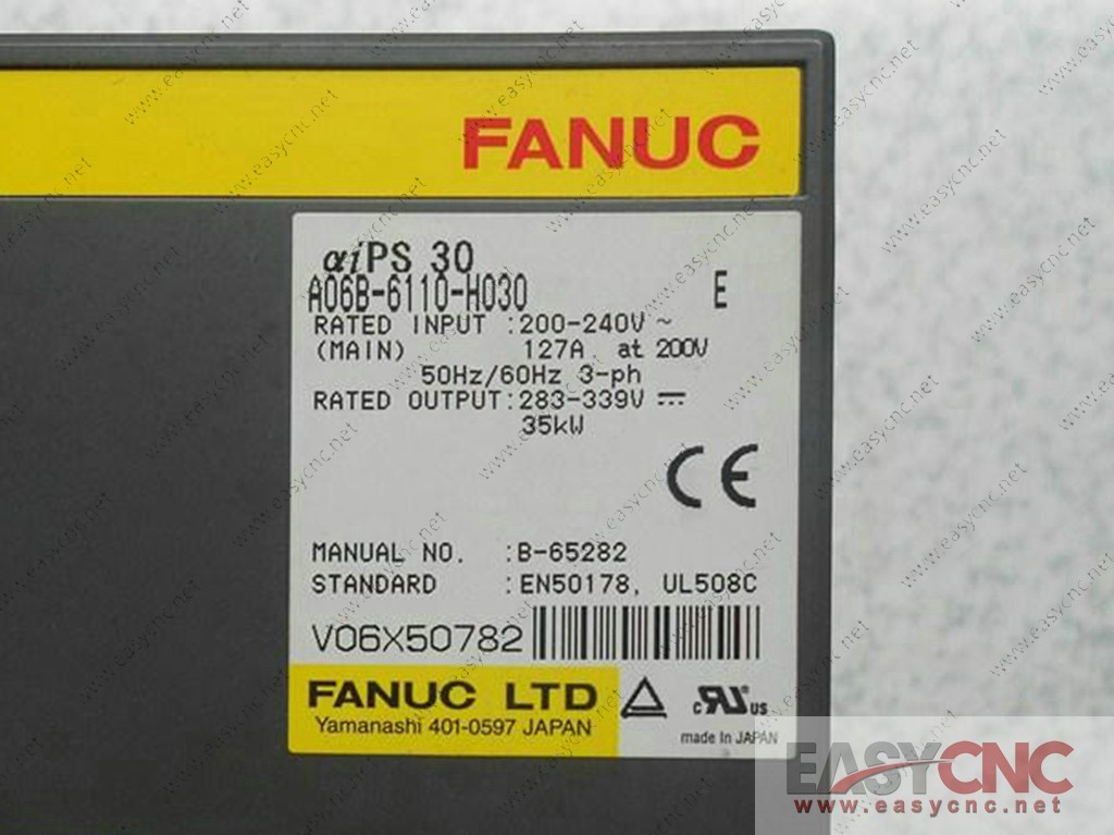 A06B-6110-H030 Fanuc power supply unit aiPS 30 new and original