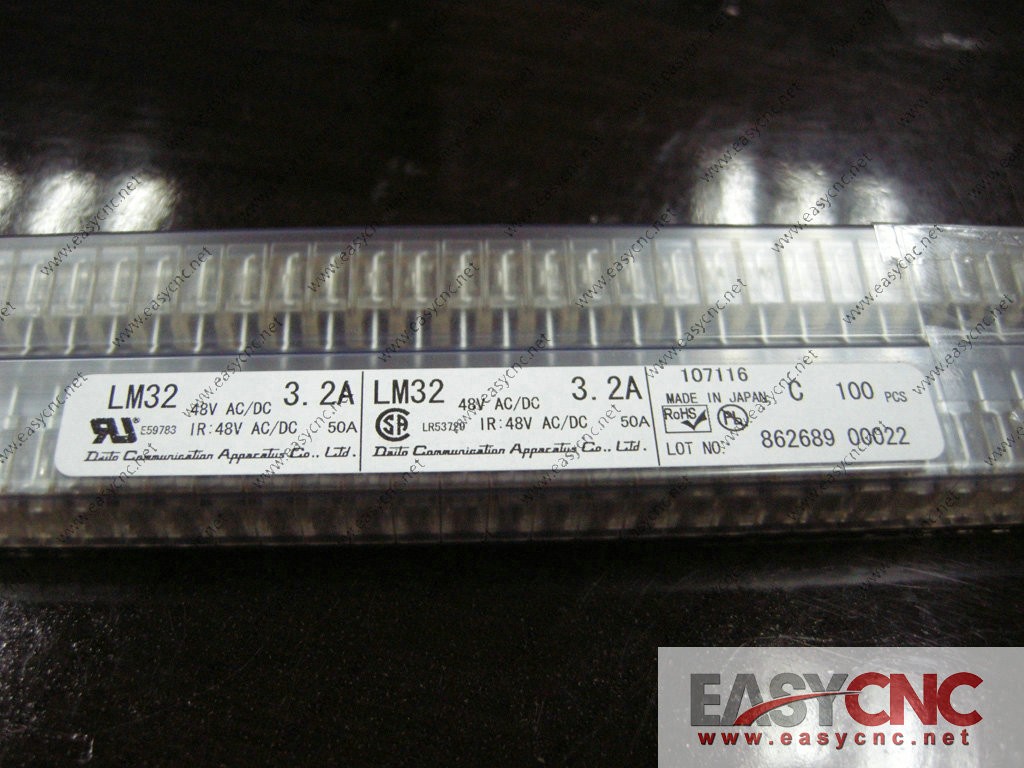 A60L-0001-0290#LM32  LM32 FANUC fuse brand Daito 3.2A