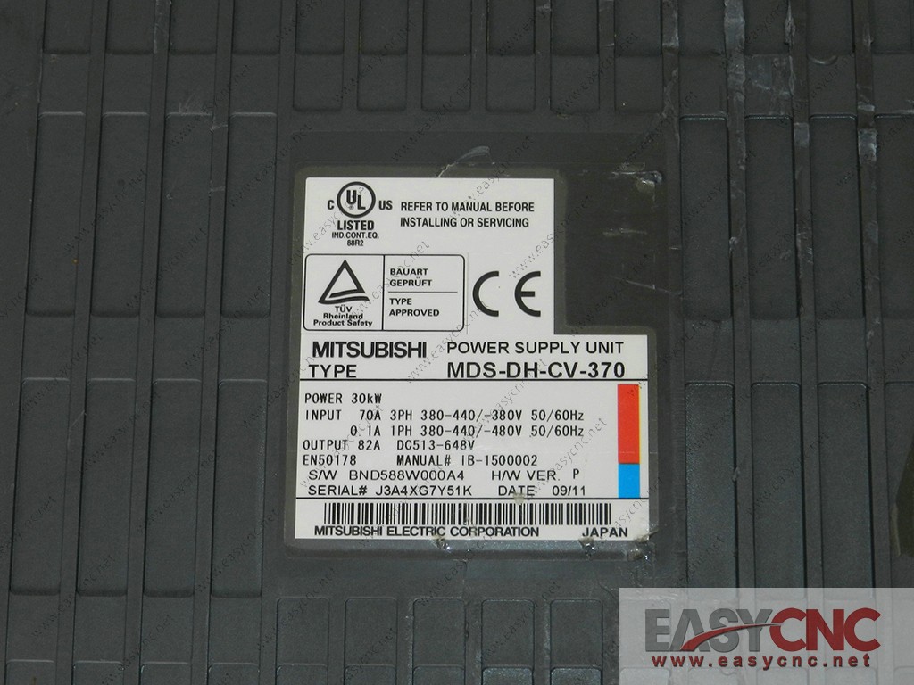 MDS-DH-CV-370 Mitsubishi power supply unit used