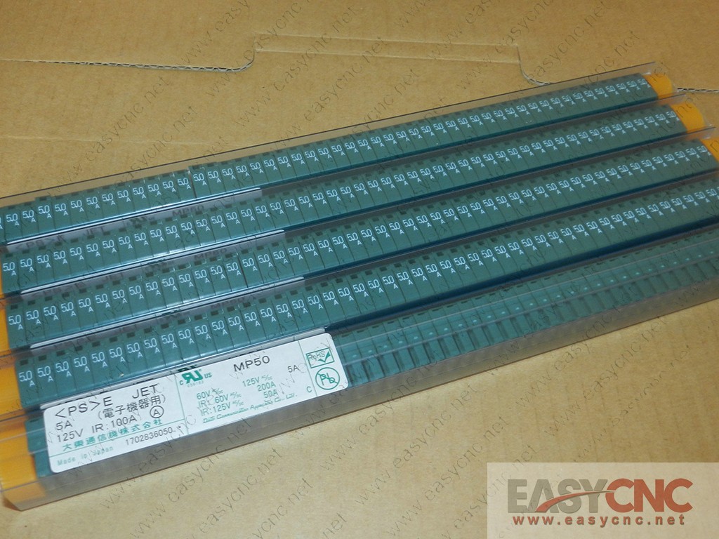 A60L-0001-0046#5.0  MP50 FANUC fuse brand Daito 5.0A