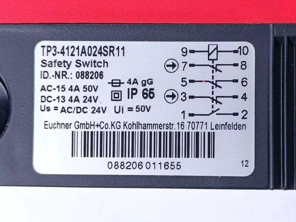 TP3-4121A024SR11 EUCHNER Safety Switch New