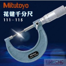111-115(0-25mm) Mitutoyo micrometer new and original